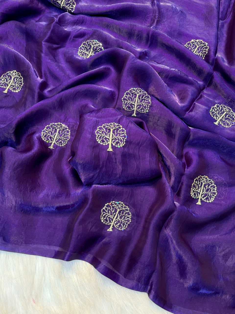 Space Silk Designer Saree