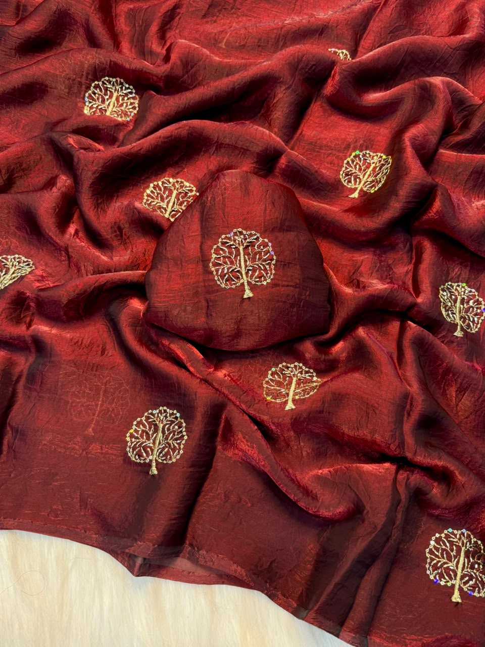 Space Silk Designer Saree
