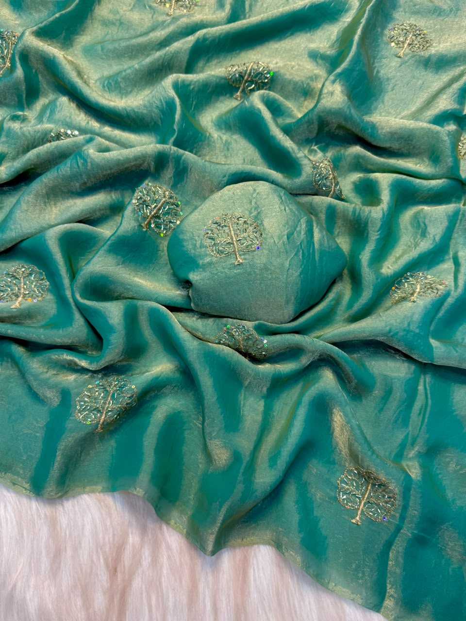 Space Silk Designer Saree