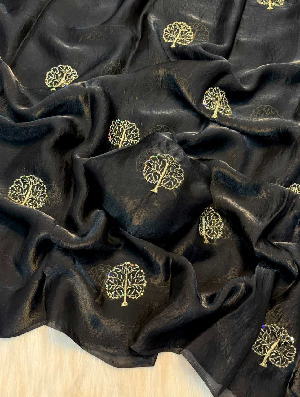 Space Silk Designer Saree