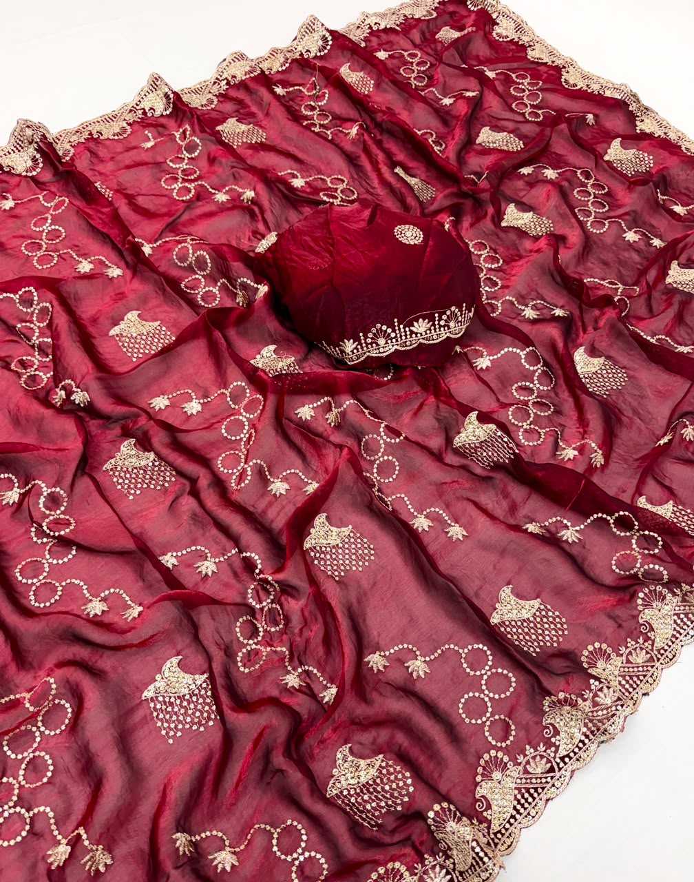 Space Silk Traditional Saree