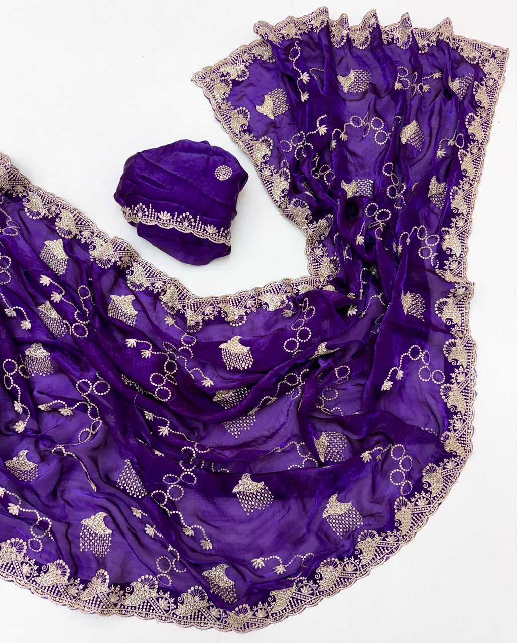 Space Silk Traditional Saree