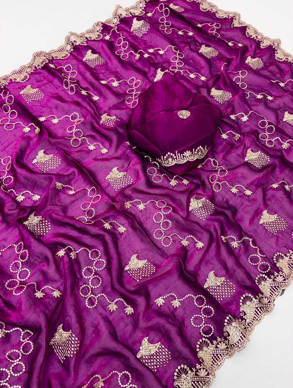 Space Silk Traditional Saree