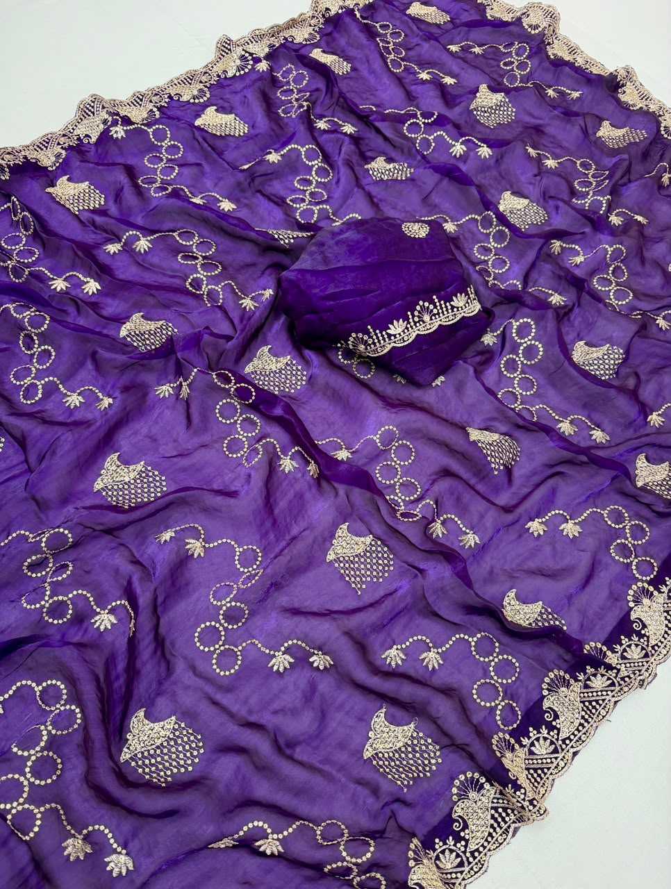 Space Silk Traditional Saree