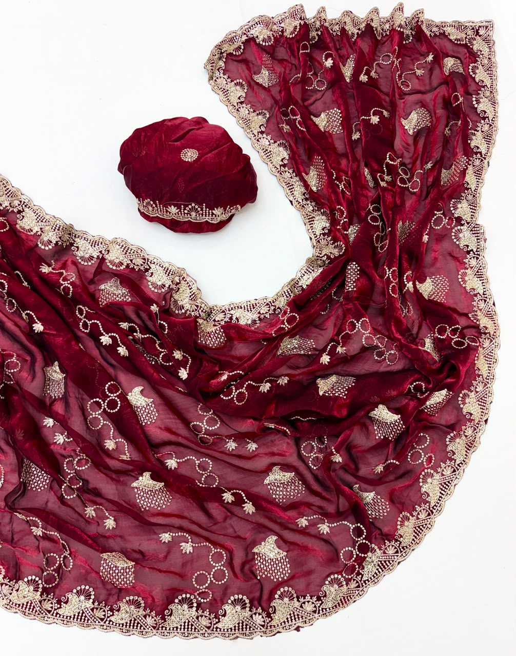 Space Silk Traditional Saree