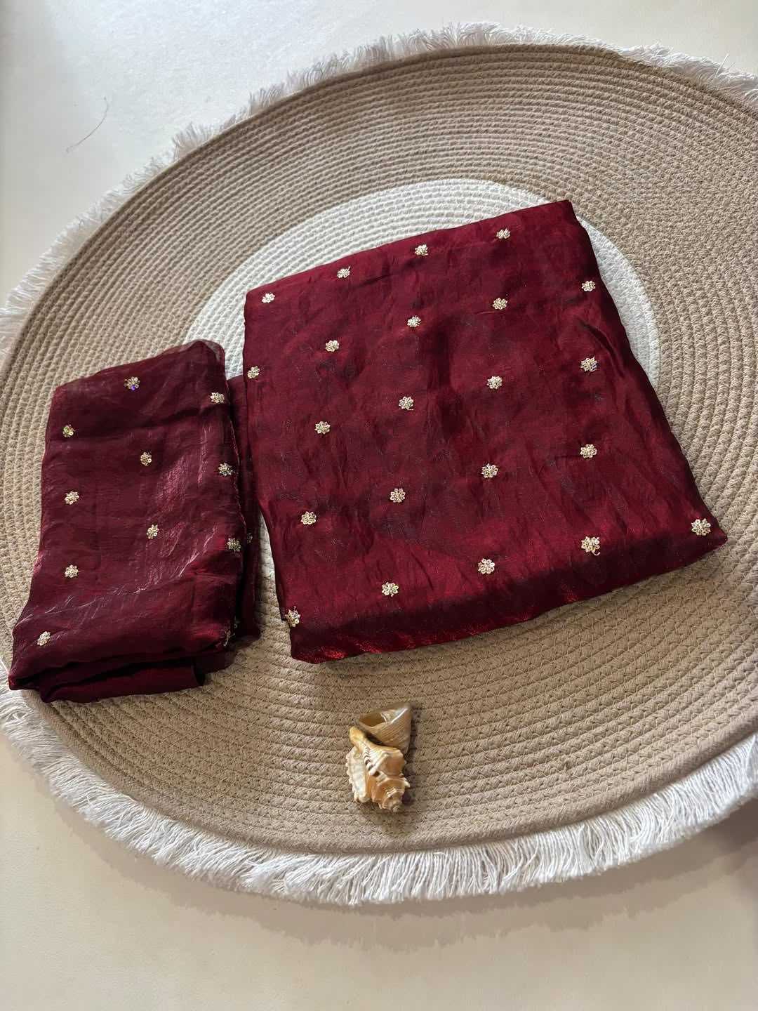 Pallavi Space Silk Soft Saree