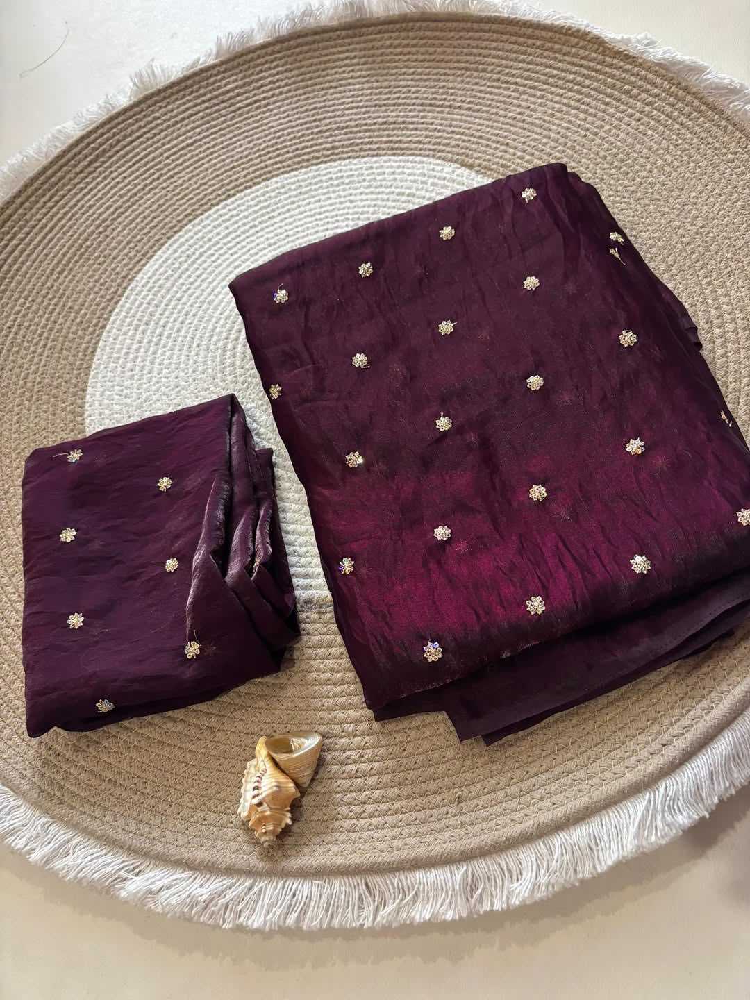 Pallavi Space Silk Soft Saree