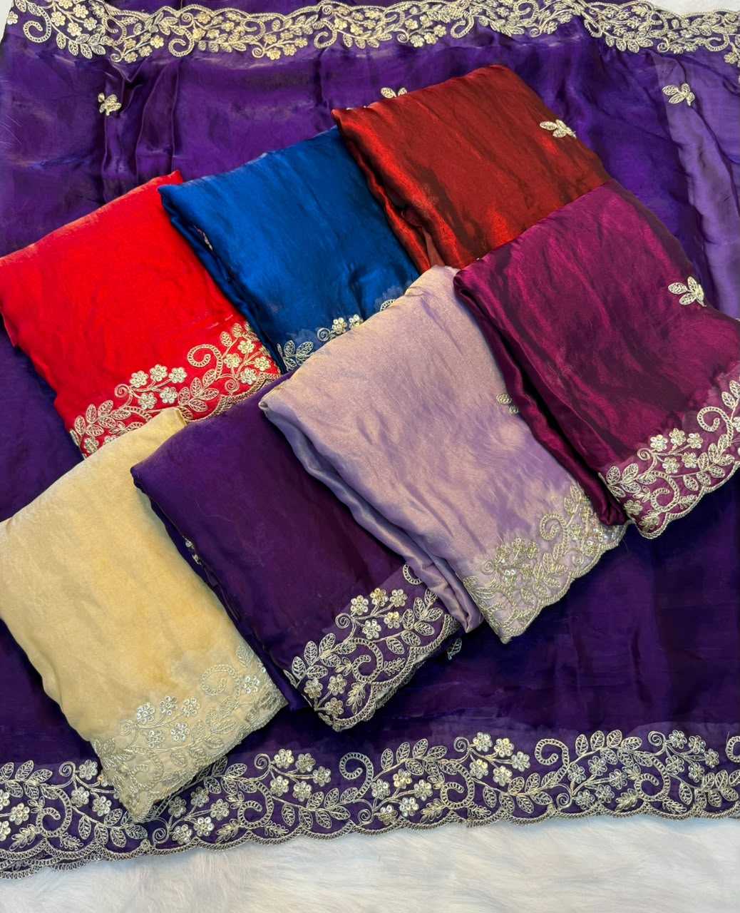 Space Silk Soft Saree