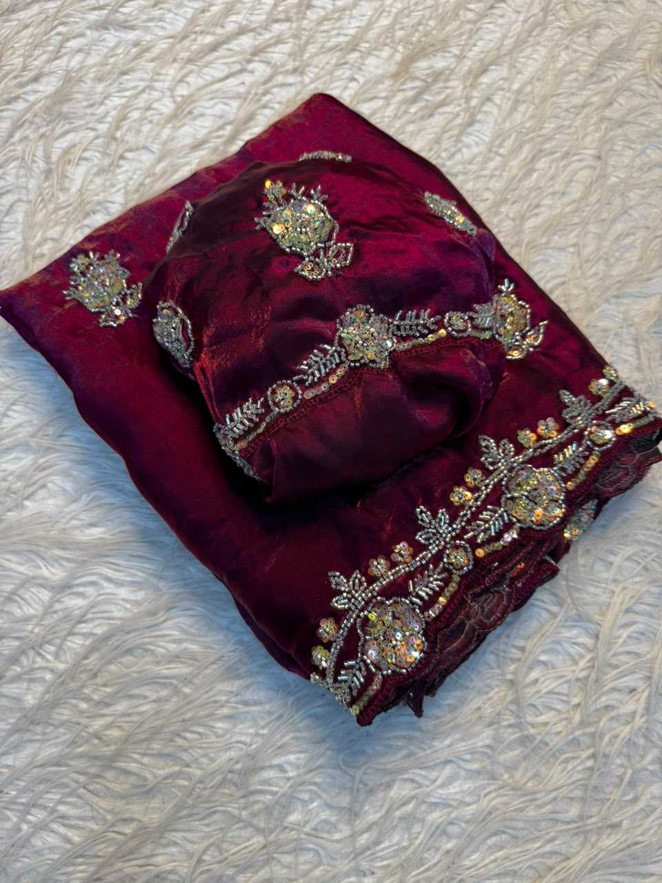 Space Silk Designer Saree