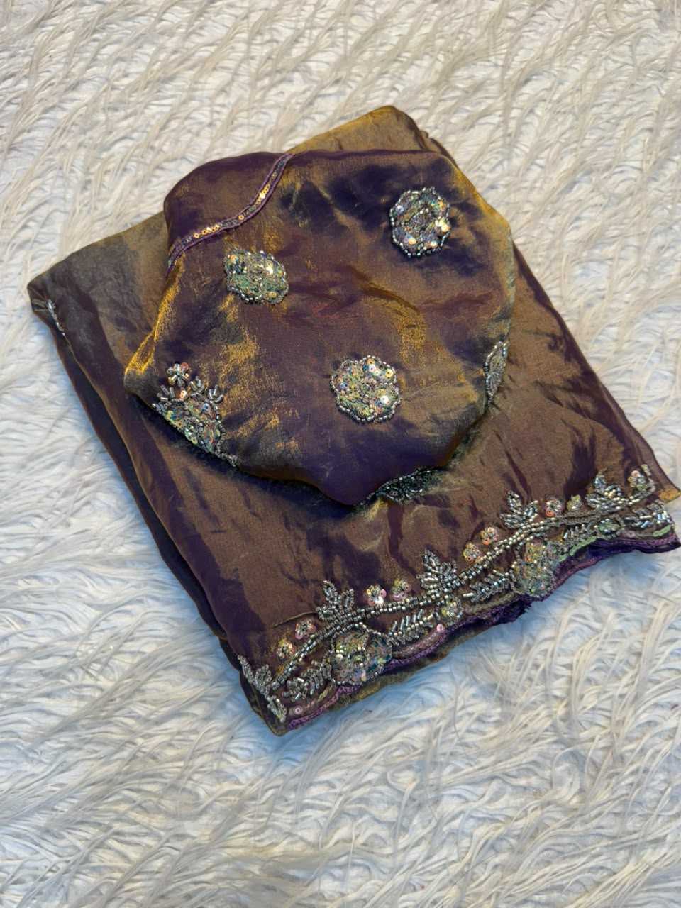 Space Silk Designer Saree