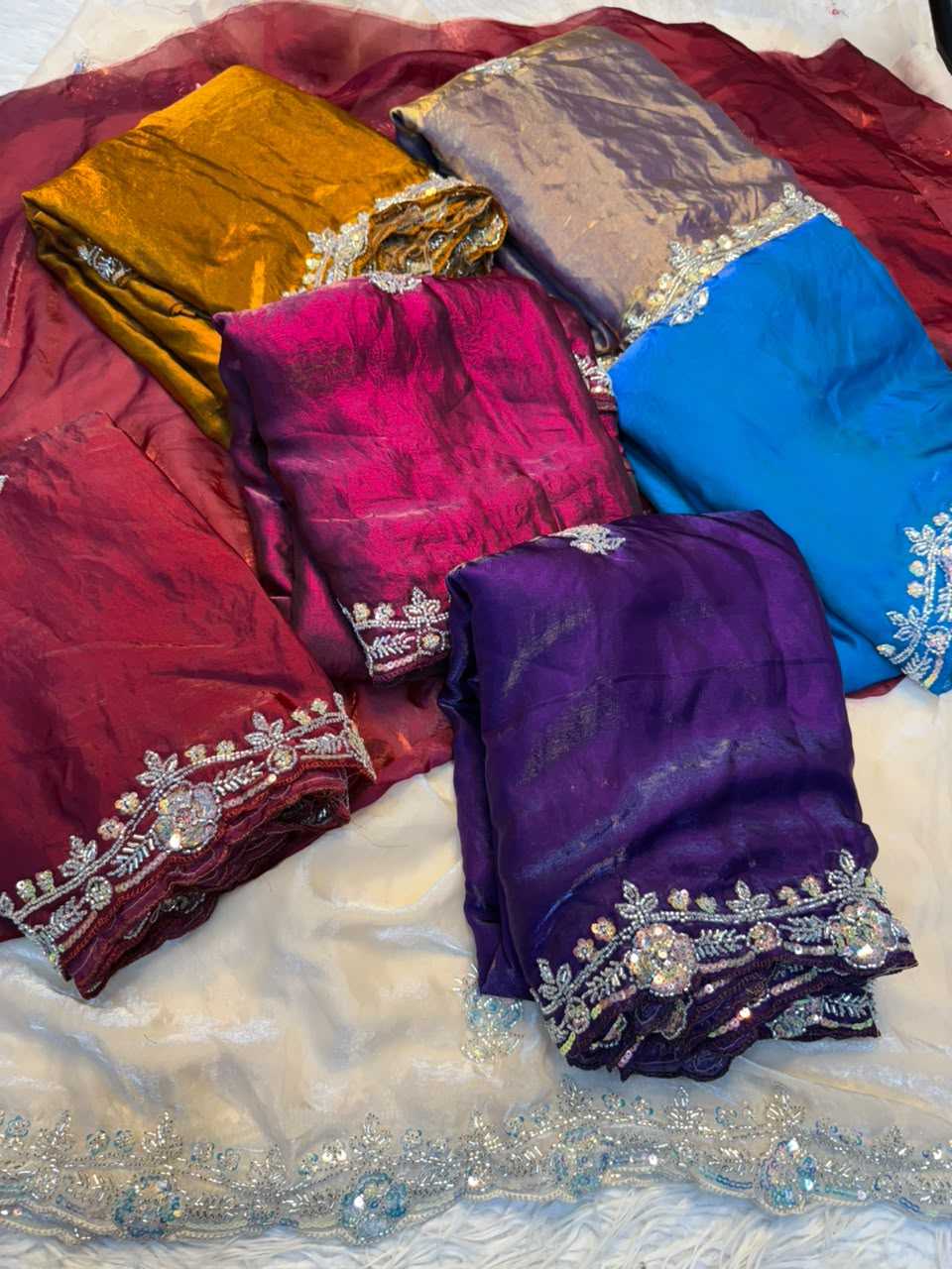 Space Silk Designer Saree