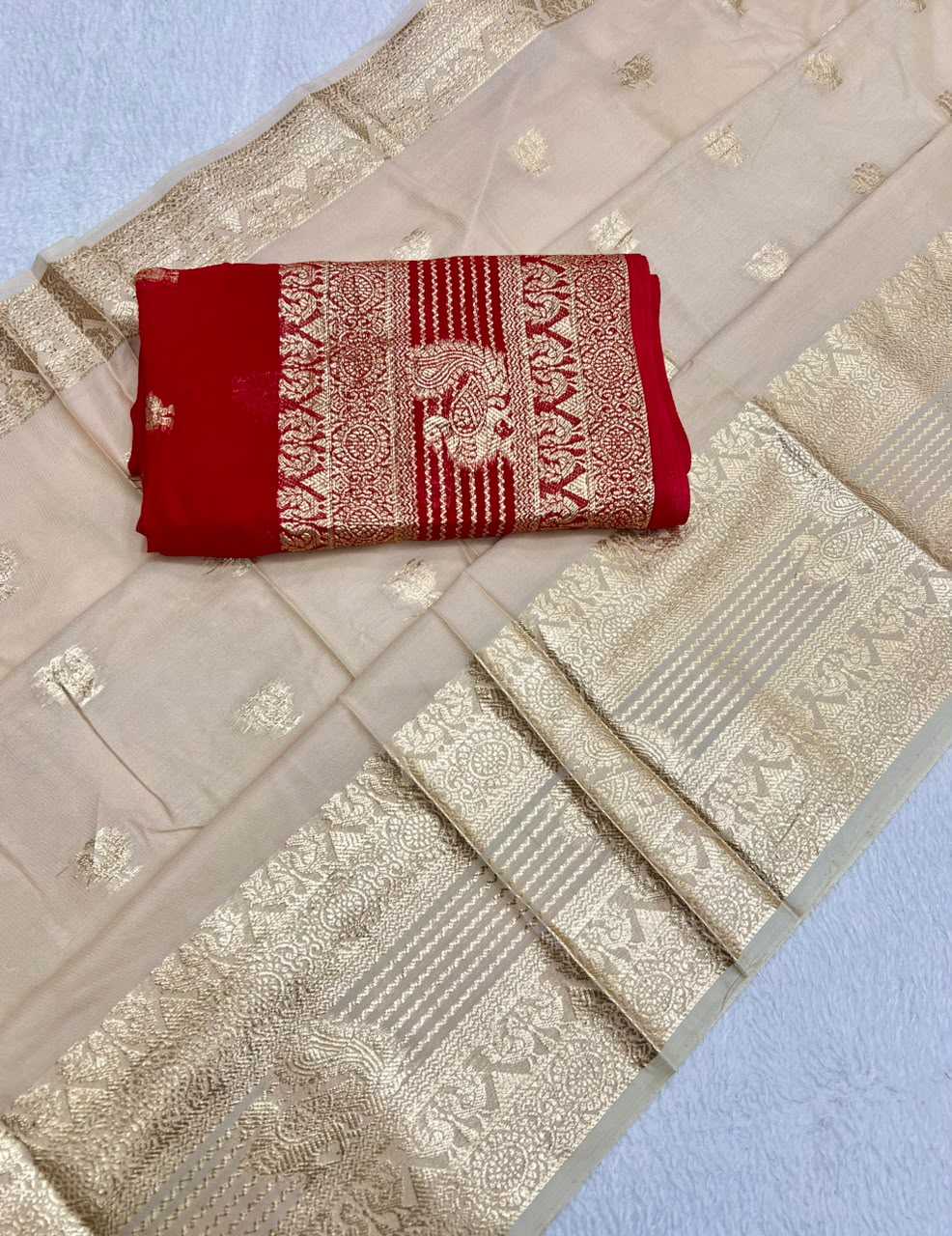 Pure Viscos Fancy Saree