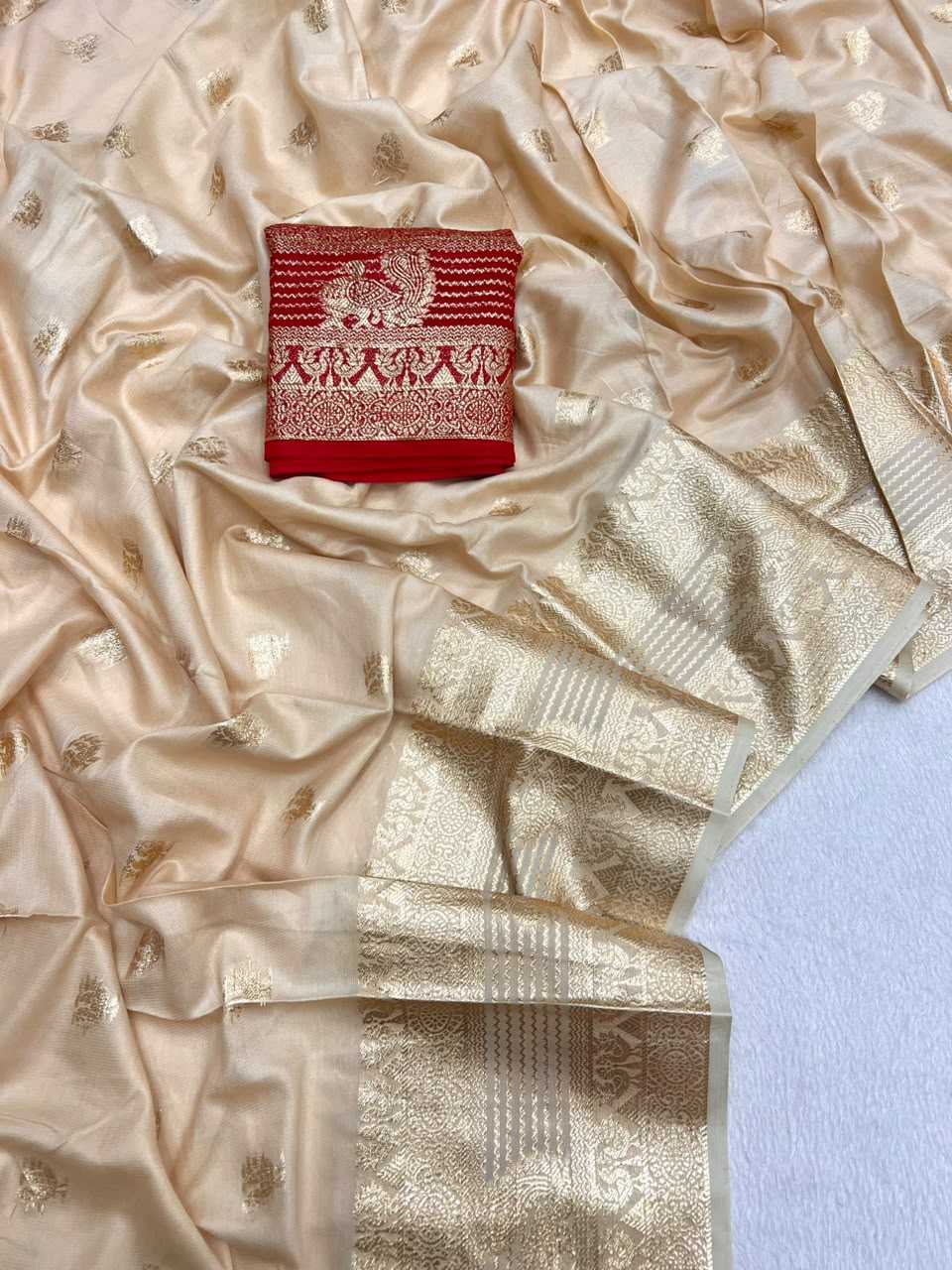Pure Viscos Fancy Saree
