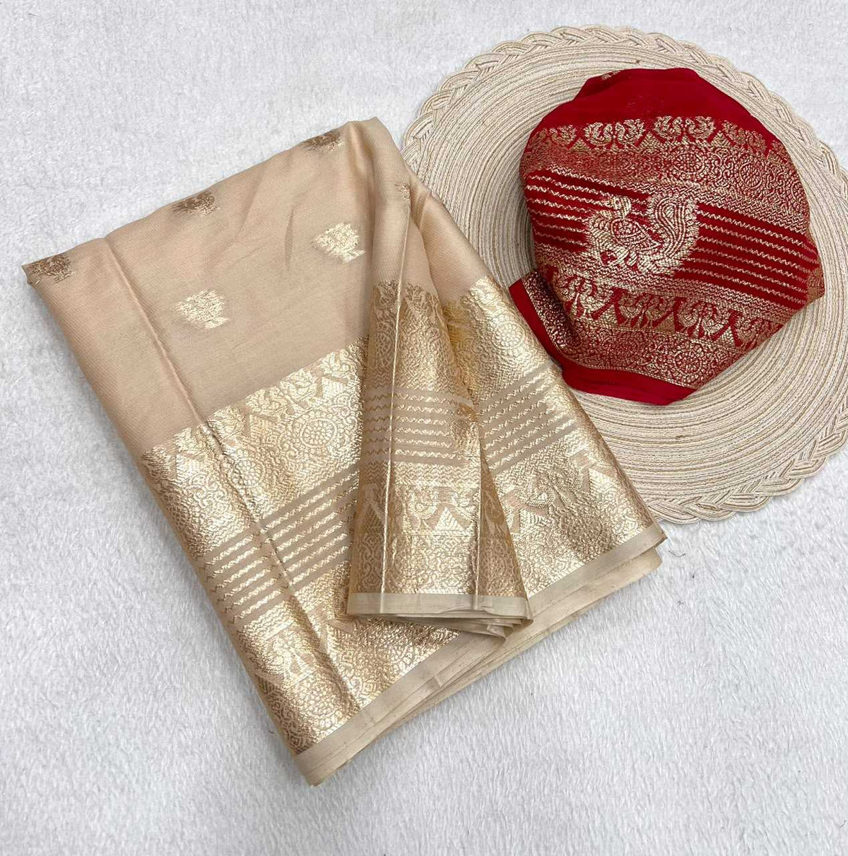 Pure Viscos Fancy Saree