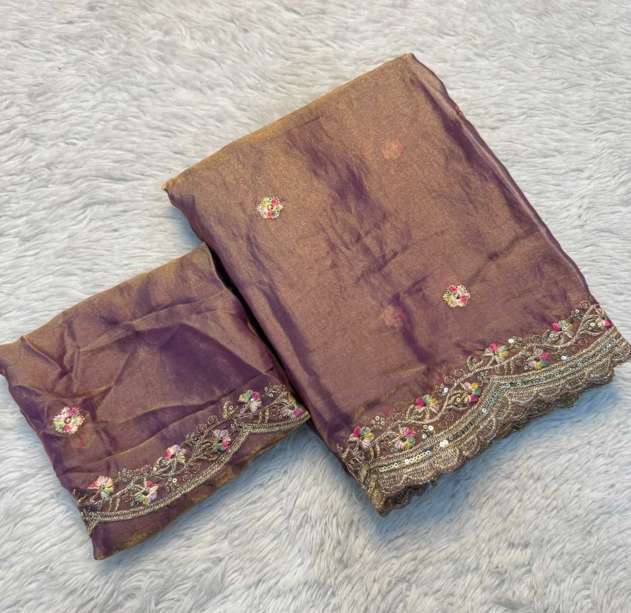 Space Silk Designer Saree