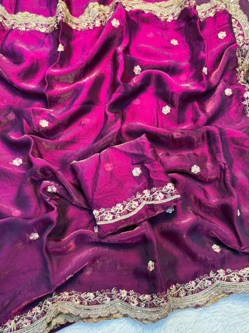Space Silk Designer Saree