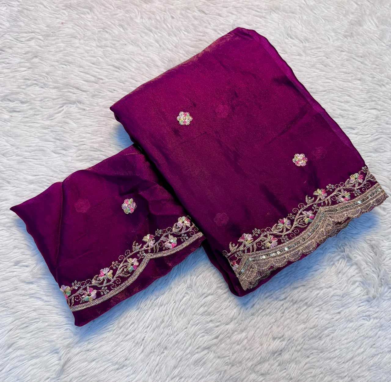 Space Silk Designer Saree
