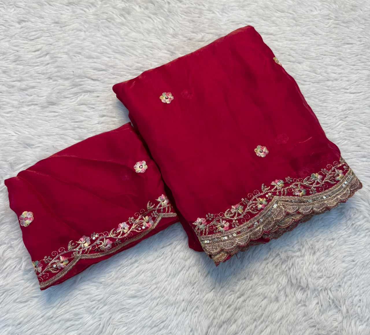 Space Silk Designer Saree