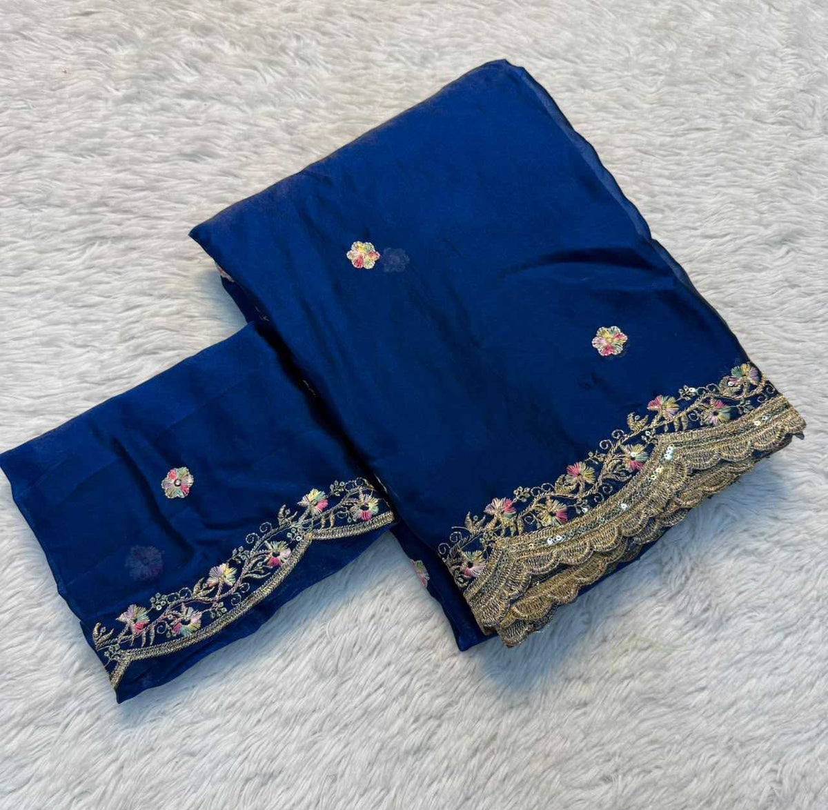 Space Silk Designer Saree