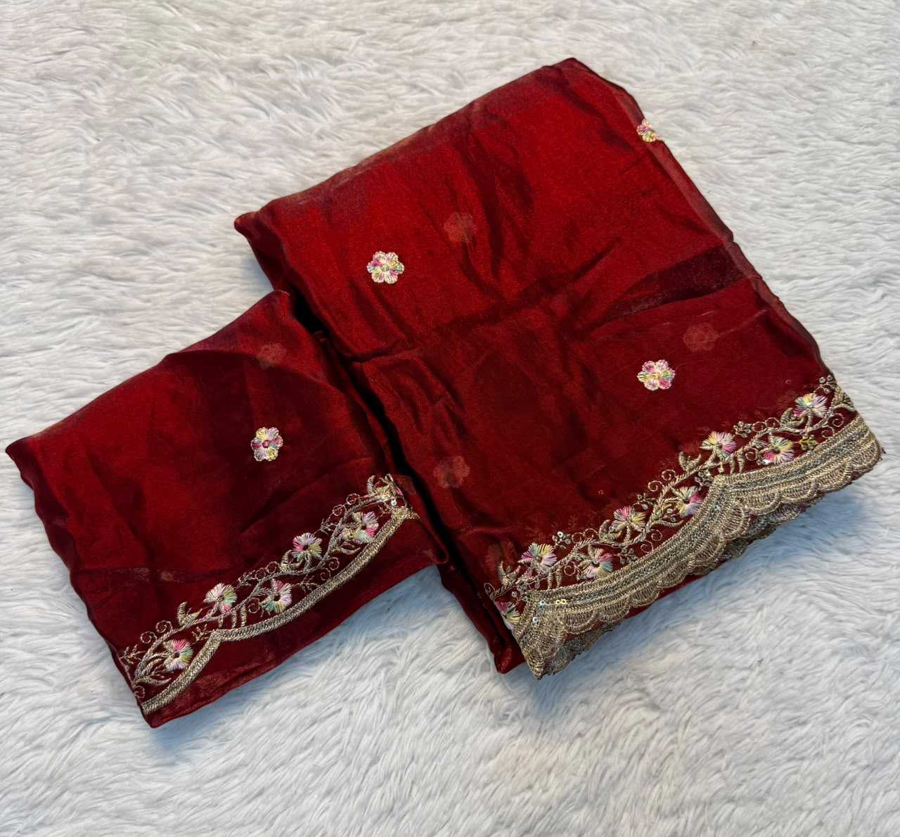 Space Silk Designer Saree