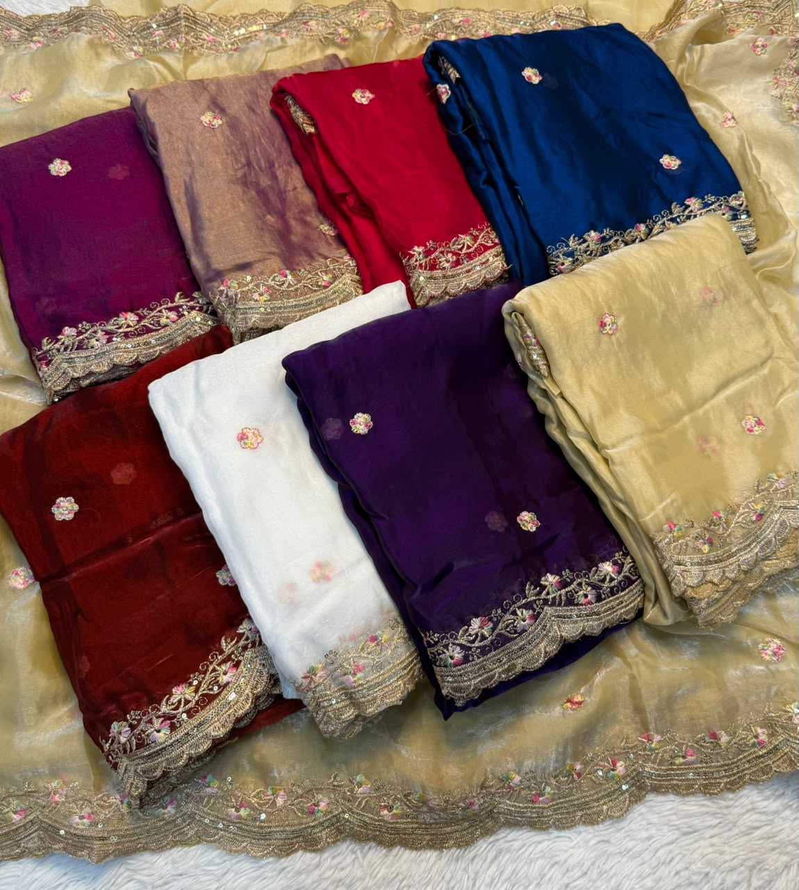 Space Silk Designer Saree