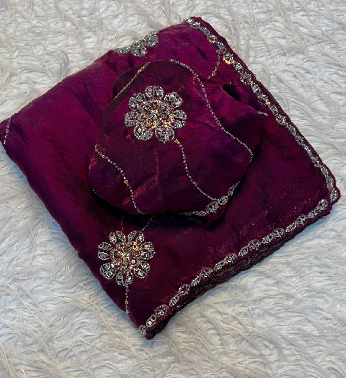 Space Silk Traditional Saree