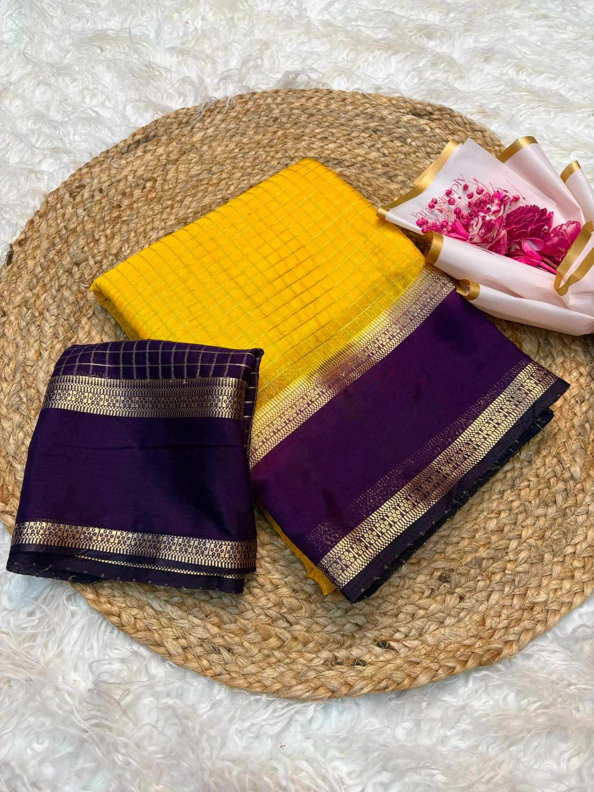 Chinon Designer Saree