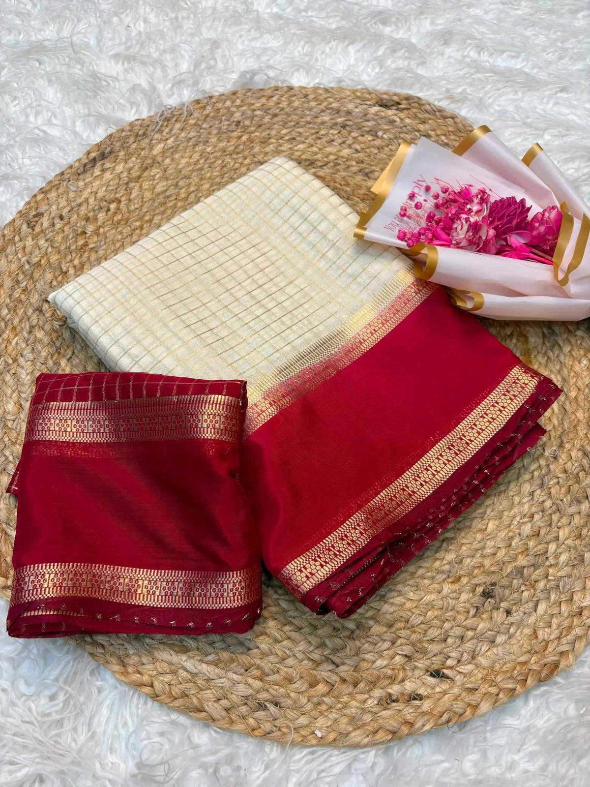Chinon Designer Saree