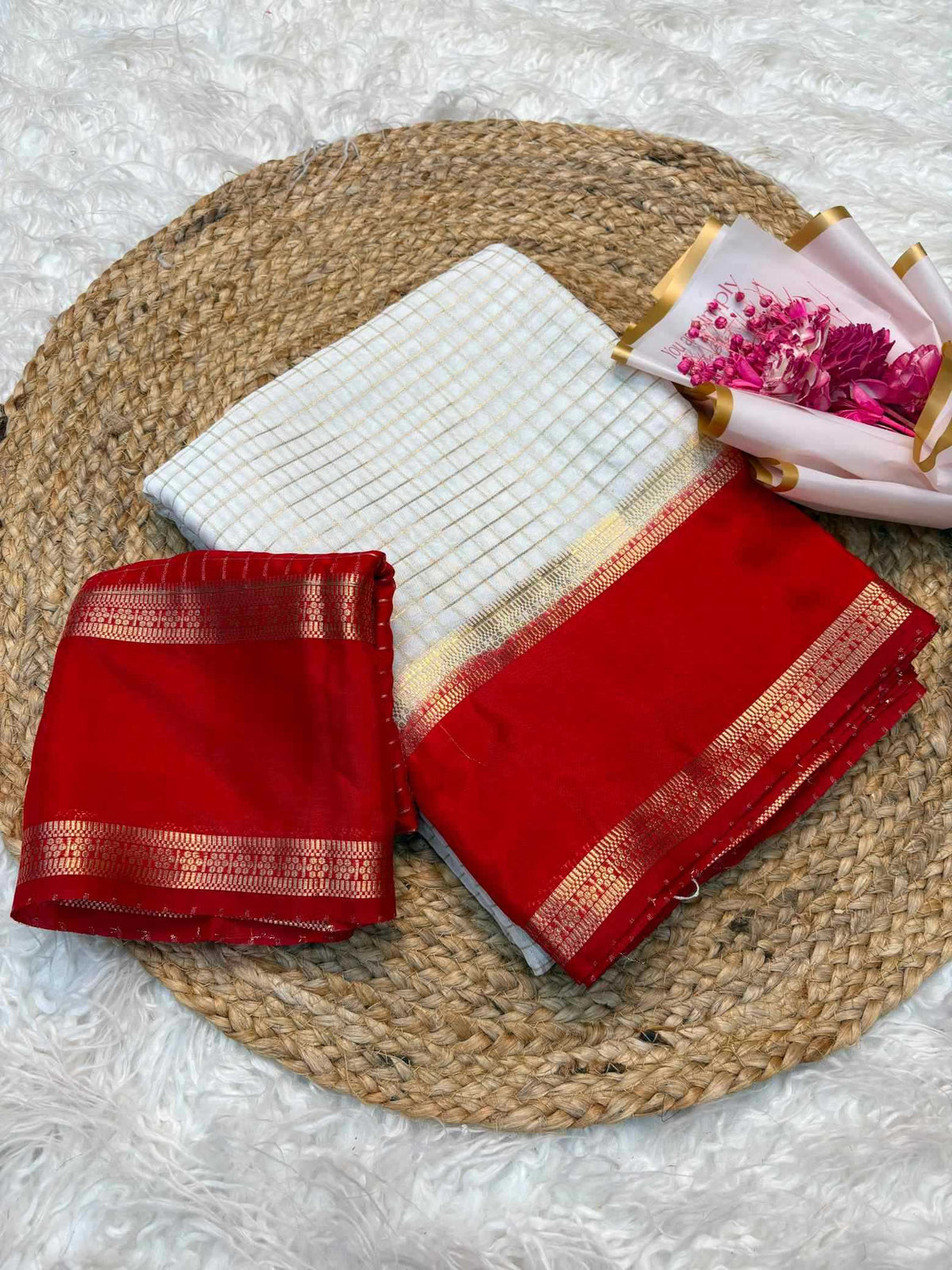 Chinon Designer Saree