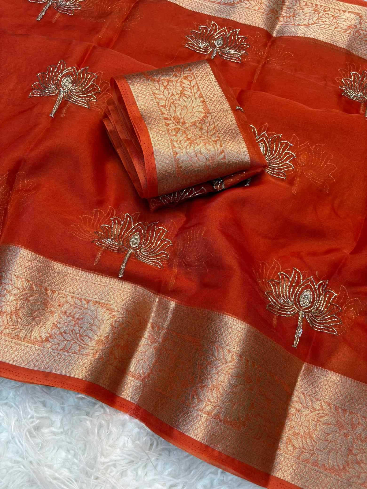 Abhaya Organza Saree
