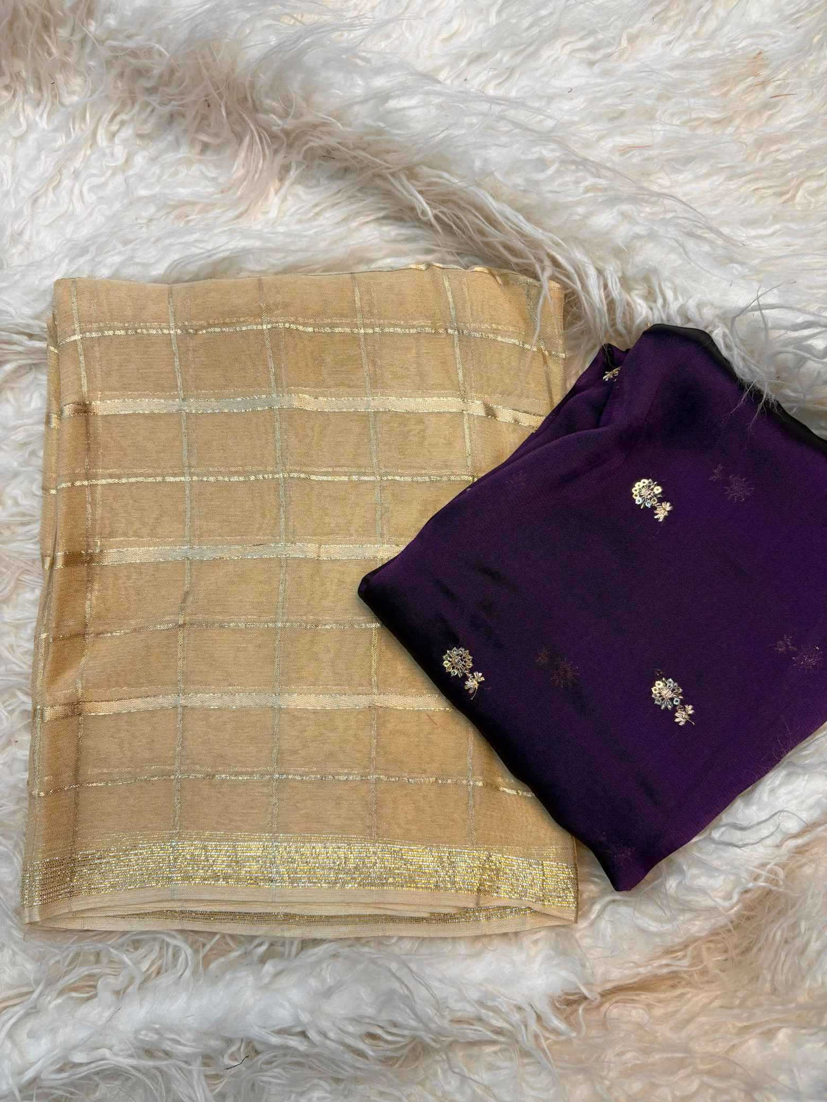 Abhijna Pure Viscos Georgette Saree