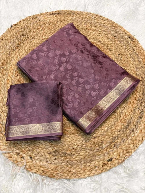 Abhithi Pure Viscos Jacquard Saree