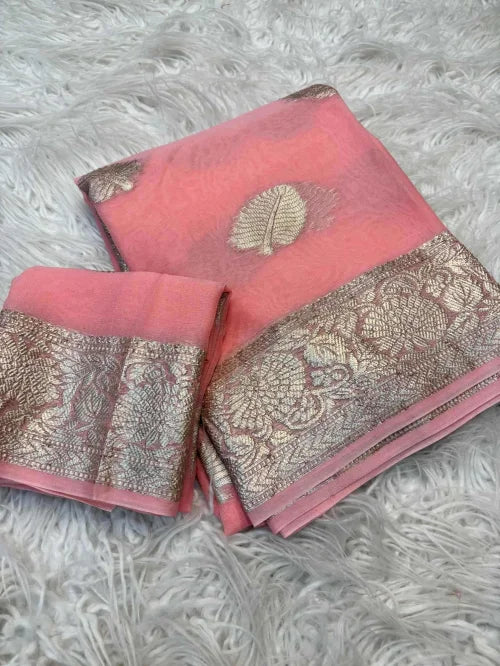 Adhvika Pure Viscos Designer Saree