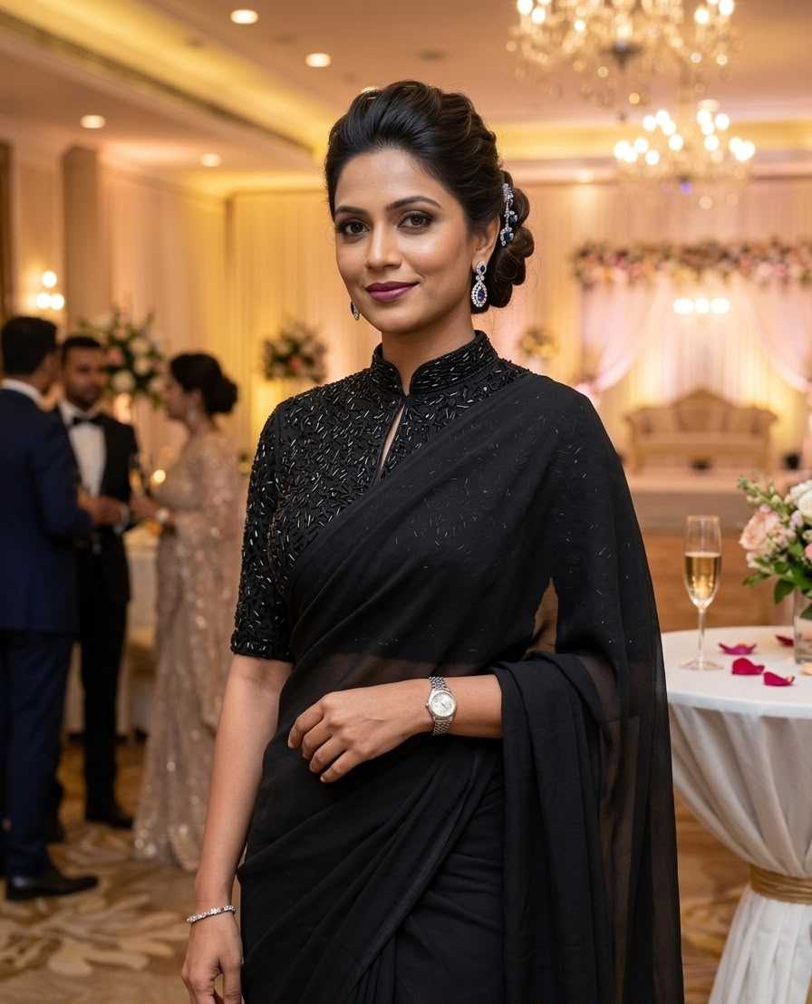 Crunchi Designer Saree