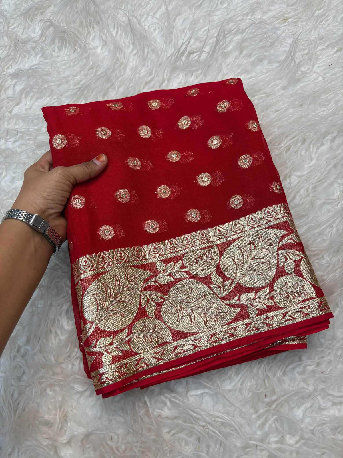 Advika Pure Viscos Georgette Saree