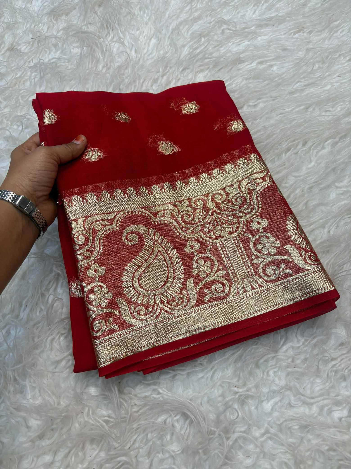 Advika Pure Viscos Georgette Saree