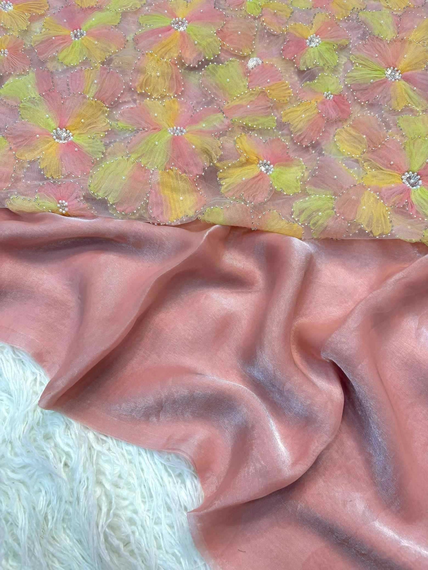 Satin Silk Soft Saree