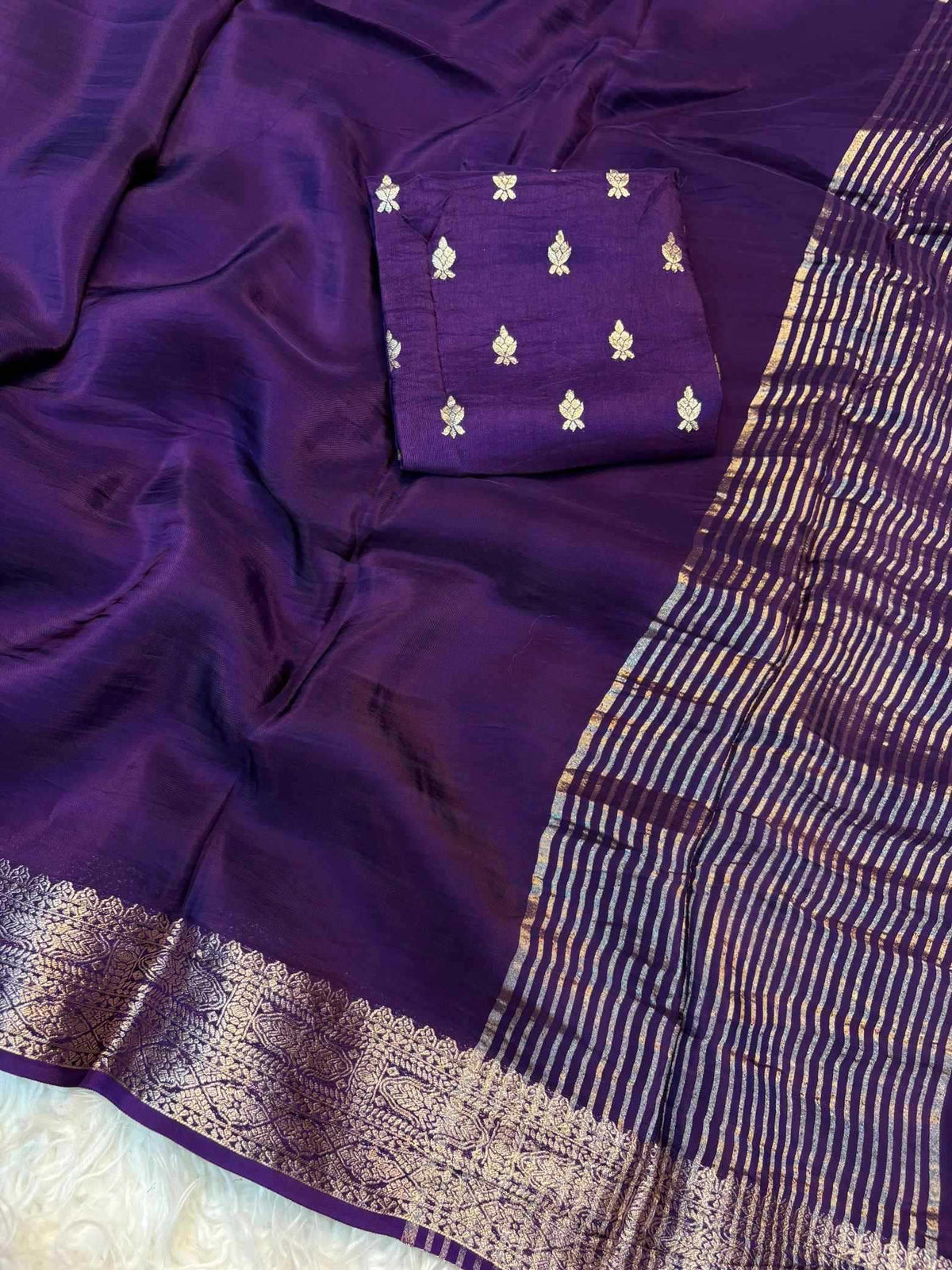 Crepe Silk Saree