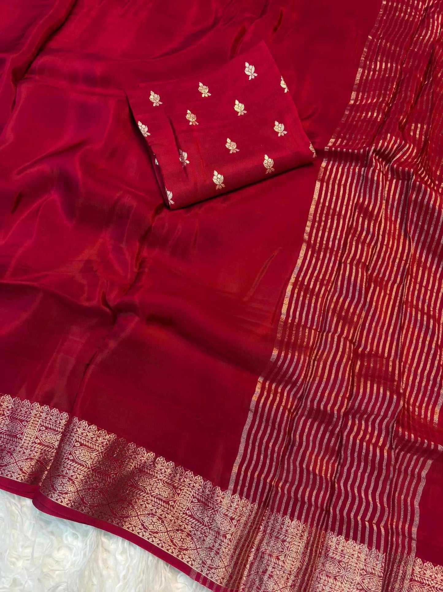 Crepe Silk Saree