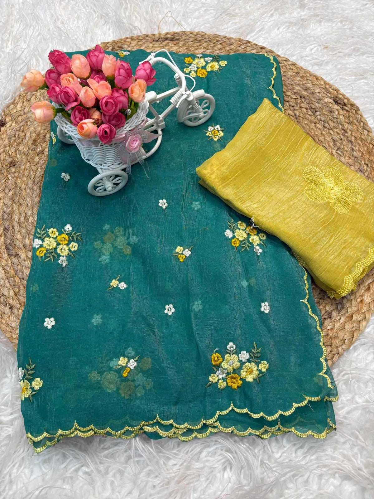 Crunchi Designer Saree