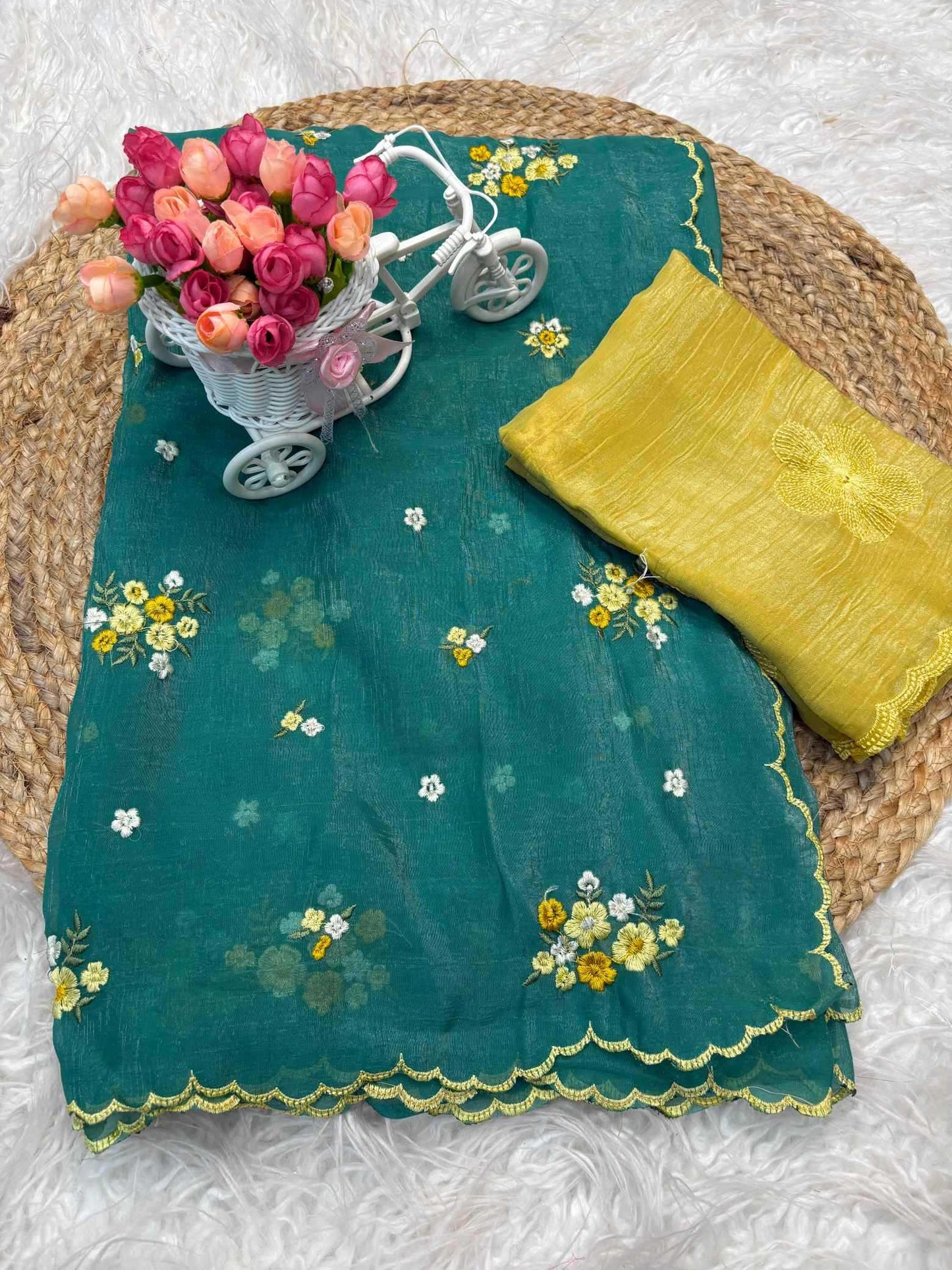 Crunchi Designer Saree
