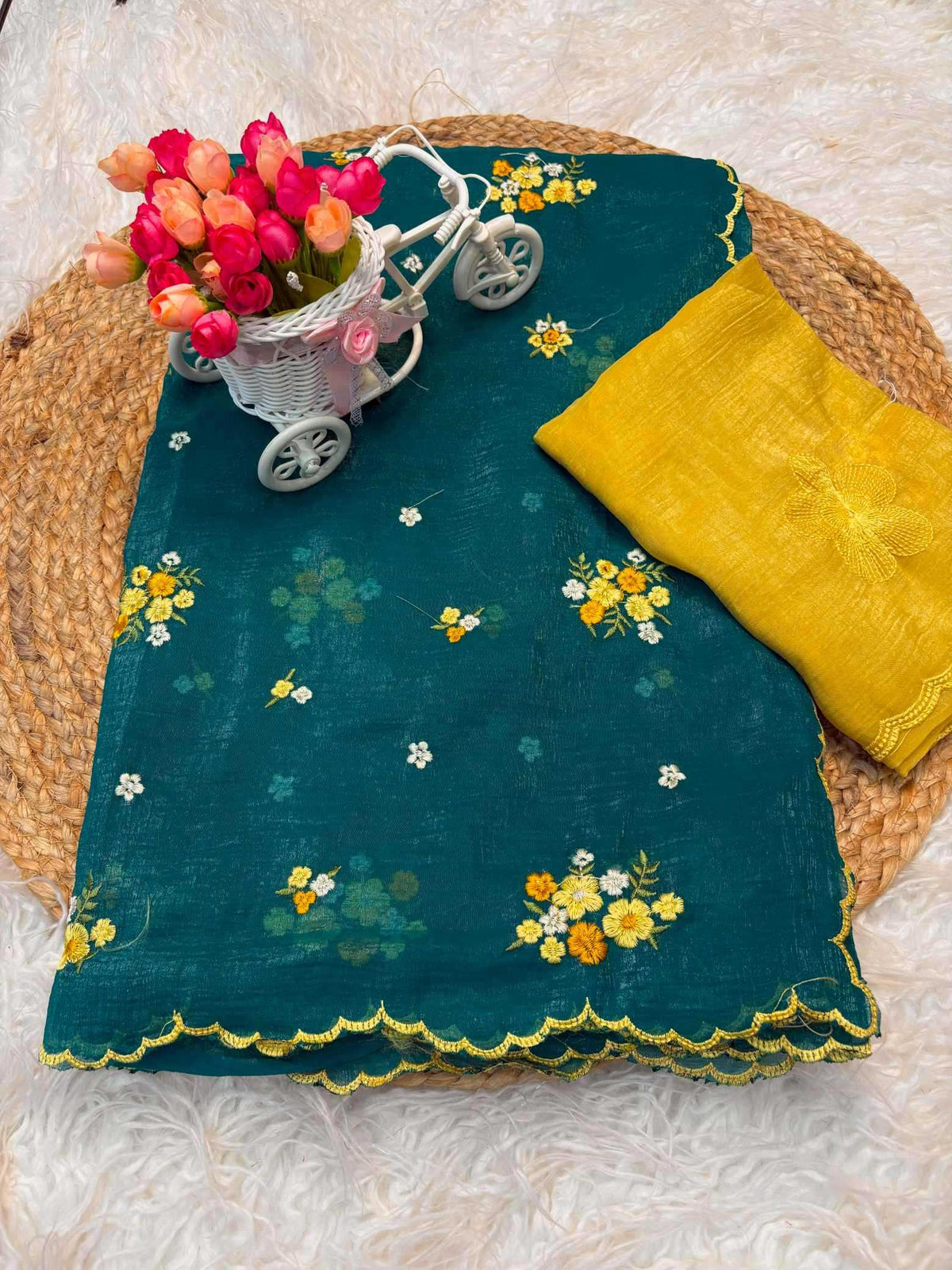 Crunchi Designer Saree