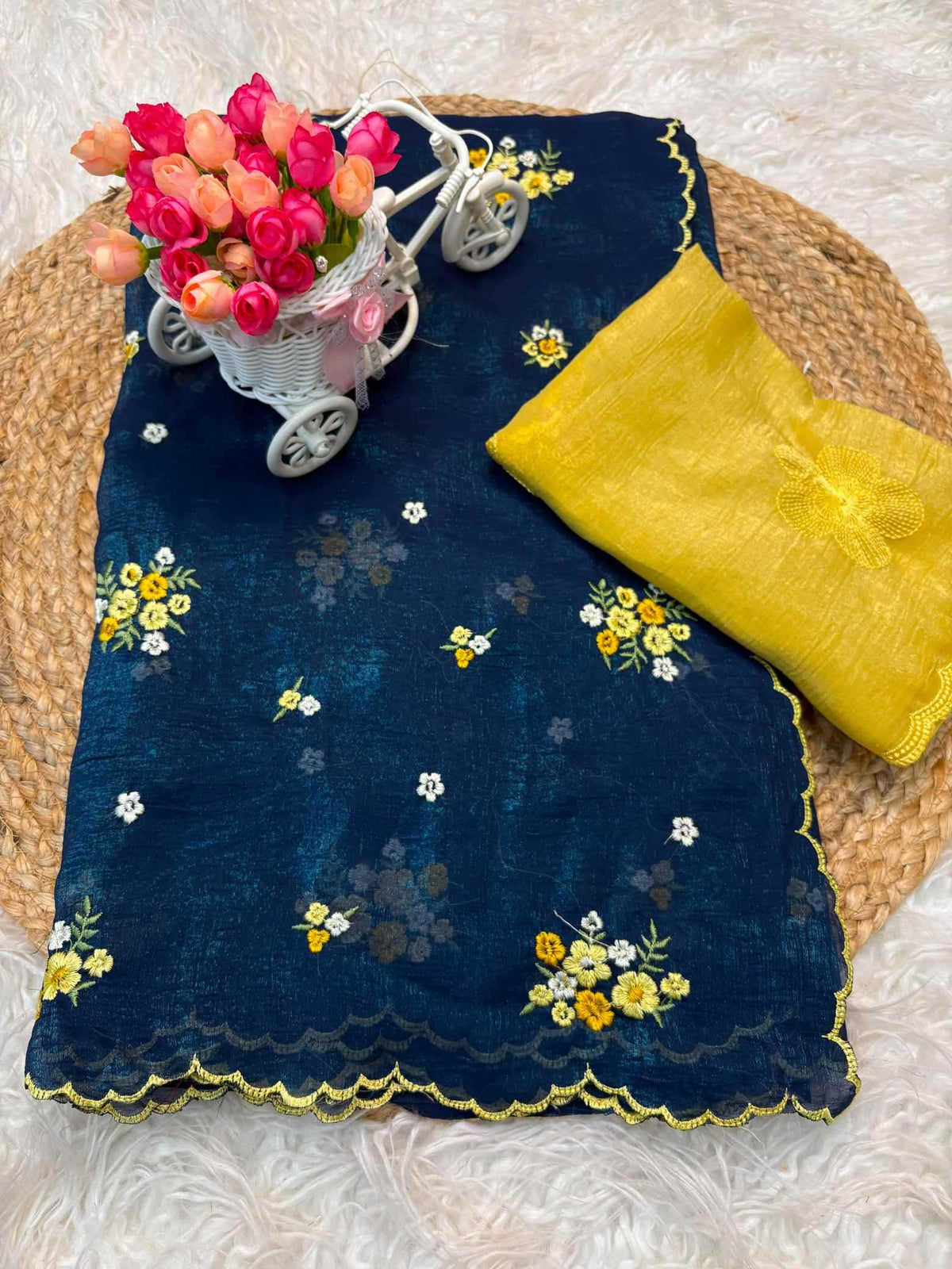 Crunchi Designer Saree