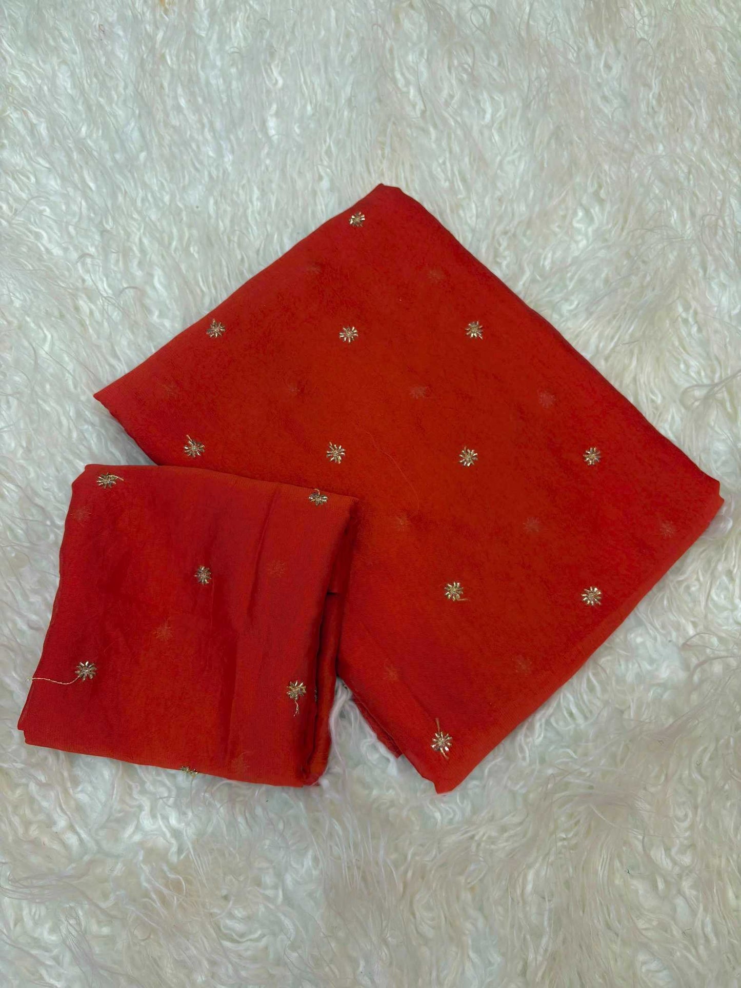 Soft Cursh Designer Saree