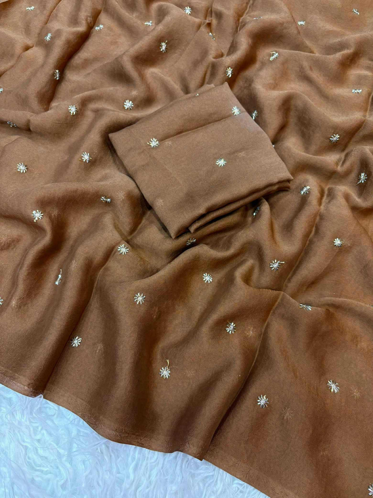 Soft Cursh Designer Saree