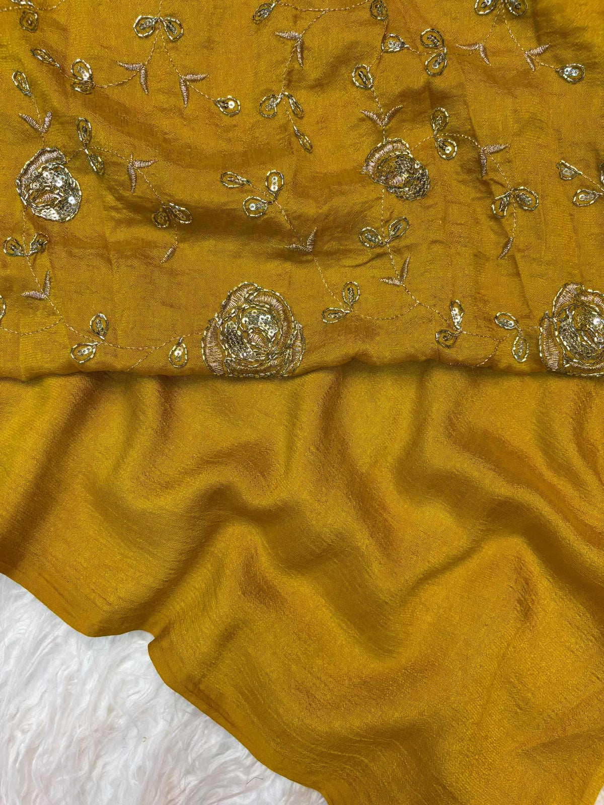 Ditya Rose Silk Party Wear Saree