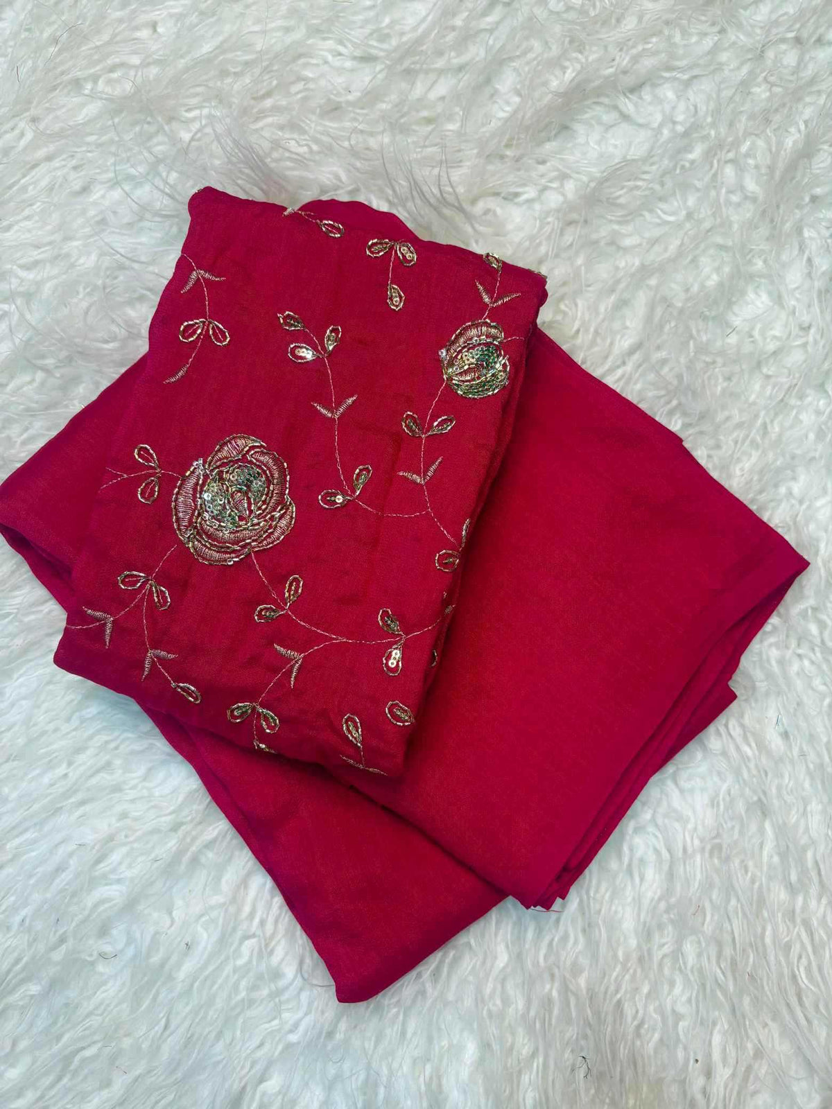Ditya Rose Silk Party Wear Saree