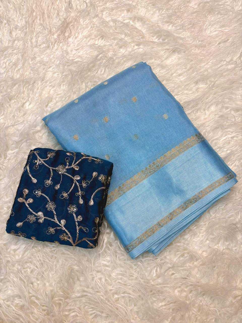 Russian Silk Jacquard Saree