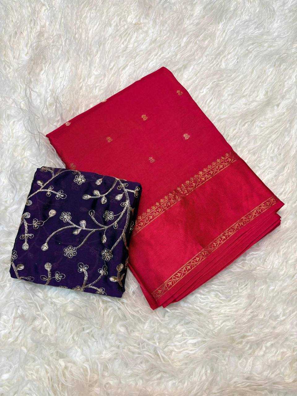 Russian Silk Jacquard Saree