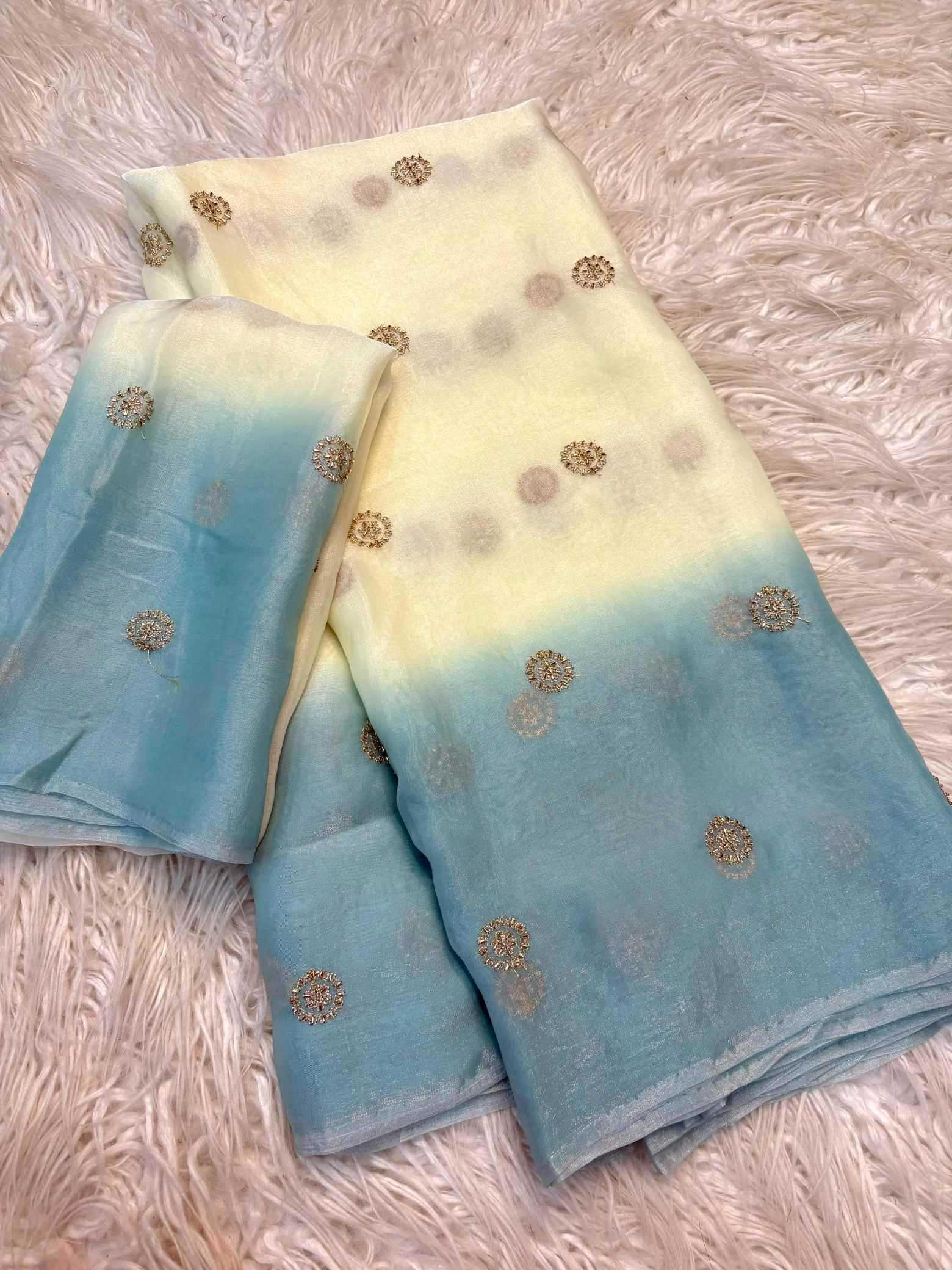 Space Silk Party Wear Saree